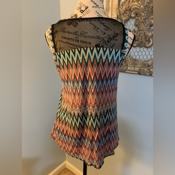 Jennifer Lopez Multi-color Tank Top Sz Med - Picture 2 of 5